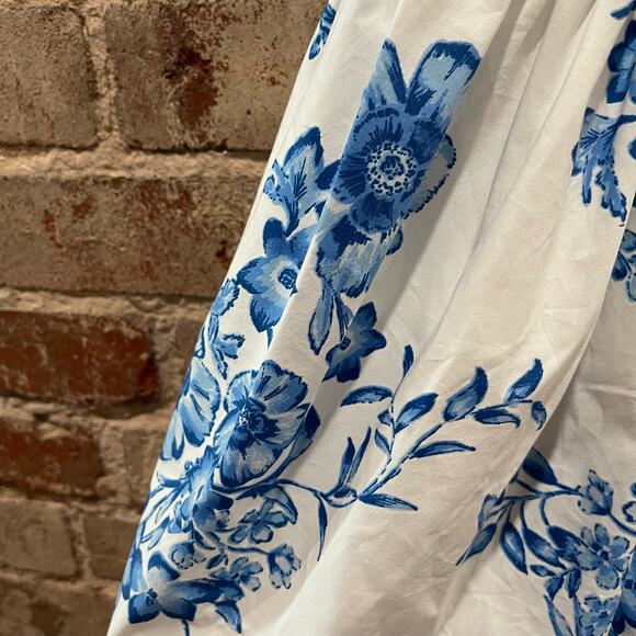 Rachel Parcell Ruffle Front Tie Cotton Dress Size XXS - Picture 10 of 13